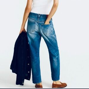 J.Crew 100% Cotton Distressed Slouchy Boyfriend Denim Jeans Size 28
